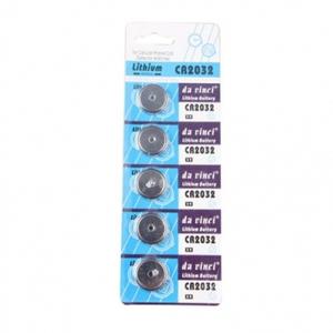 T0496 버튼셀 CR2032 3V 5알 리튬 수은 동전 코인 건전지