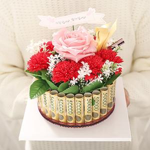 부모님 용돈케이크 어버이날 생신 돈케이크