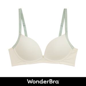 [Wonderbra]원더브라  투톤 노와이어 브라 크림 WBWBR5N34T