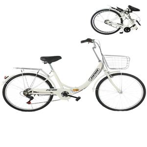 바구니자전거 접이식 생활자전거 미조립 클래식