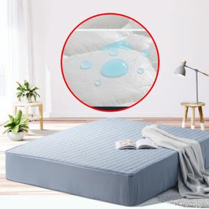 매트리스 방수커버 슈퍼싱글 누빔 침대시트 밴드형 순면 알러지케어 패드