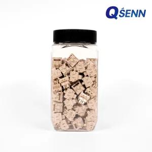 큐센 스위치 크림치즈축 V1 5핀 택타일 100개(케이스 포함)