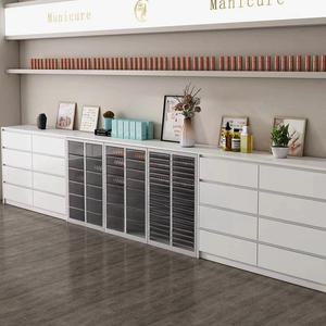 네일샵서랍장 매니 보관함 200x34x90cm 진열장 철제 네일서랍장 수납장 서랍 정리함