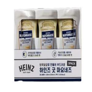 하인즈 굿 마요네즈 500ml 3개 코스트코