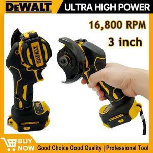 전동드라이버 DEWALT 20V 18V 배터리 미니 앵글 그라인더 무선 그라인딩 폴리싱 머신 전기 다이아몬드 커팅