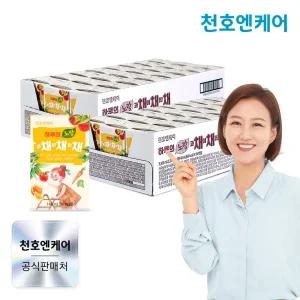 하루의 과채야채합채 노랑 140ml 48팩/사과 당근 오렌지/채채채주스