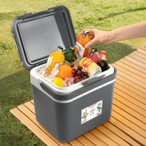 17L 쿨러 소형 보냉백 차박 캠핑용품 휴대용 아이스박스 하드쿨러 런치백 차량용