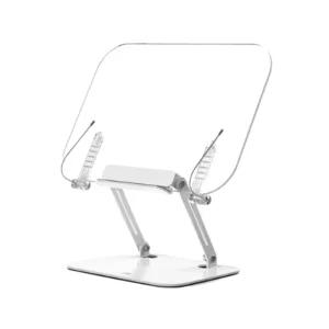 레토 독서대 책받침대 투명 아크릴 높이조절 스탠드