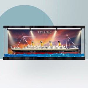 아크릴 투명 케이스 레고 10294 타이타닉 블록 전시 케이스