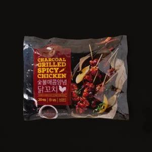 노브랜드 숯불매콤닭꼬치 800g 간편식 밀키트
