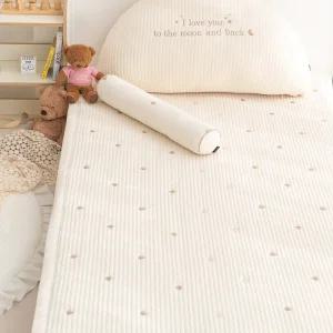 아리베베 순백이 순면 100수 누빔 유아 아기 침대 패드