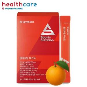 코오롱 신제품 원더타임 부스트 20포 에너지 음료 탄산수소나트륨 아미노산 레드비트