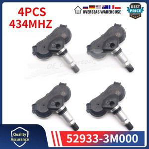 어 압력 모니터 시스템 센서 2008 2014 현대 제네시스 [BH] 2010 기아 스포티지 [SL] TPMS 434MHZ 52933 3M000