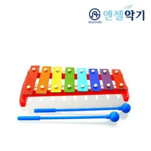 엔젤악기 본사 판매 엔젤 공명 8음 유아용 실로폰 그로켄슈필 APG-8P