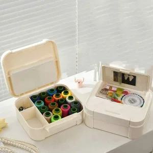 [골드스마일]대용량 반짓고리 반짇고리 세트 받짇고리함 대형 바느질세트