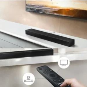 (삼성)콤팩트 TV 사운드바 광케이블 DTS 돌비오디오 웅장한사운드 우퍼 블루투스 USB재생 바형 스피커/E3