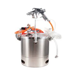 에어리스압송탱크 페인트 도장 뿜칠 스프레이건 후끼통