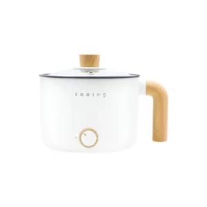 쿠잉 전기냄비 멀티쿠커 라면포트 1인용 화이트 BNS
