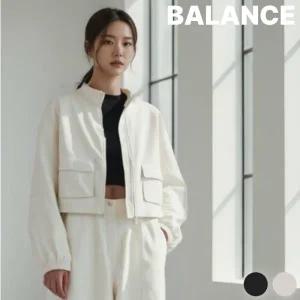 [롯데백화점]밸런스 여성) MBF5TC2220 탑텐 밸런스 하이넥 기모 집업 츤데레 MA