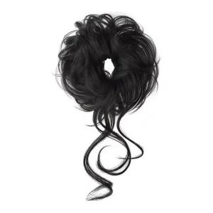 똥머리 밴드 부분가발 여성 웨이브 애교머리 가발 (WFK2MQS)