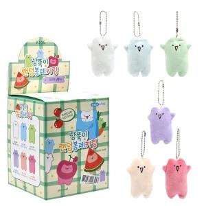 냥쭉이 랜덤 봉제키링 (24개1세트) 고양이인형키링