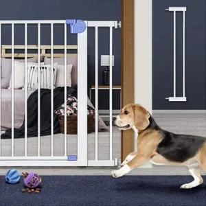 [콩심팥심]펫도어 확장 14cm 고양이 방묘문 강아지 안전 문 펜스
