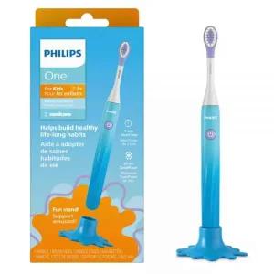 Philips Sonicare 아동용 배터리 칫솔, 만 3세 이상 아동용, 스마트타이머 및 쿼드 페이서 포함, 철저한 세