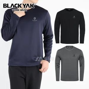 블랙야크 남자 기모티셔츠 겨울 긴팔티 등산 기모본딩 라운드티