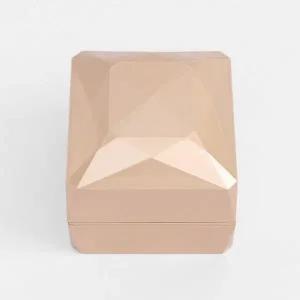 [알티피아]목걸이케이스 보석함 LED 쥬얼리 반지케이스 골드