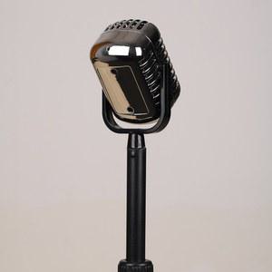 소품 마이크 스탠딩 스탠드 밴드 영화 노래방 모형 골드 파티 스탠드마이크 상품