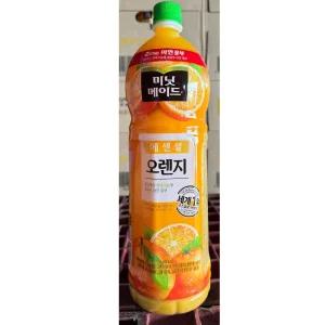 (1.5L) 미닛메이드 오렌지 주스/디저트/간식/식당/키즈/나들이/탕비실/대용량/초등/쥬스/음료수/음료/매장