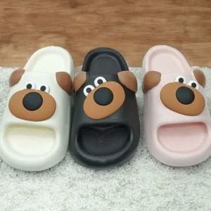 강아지 여성 데일리 데일리 슬리퍼 클래식 여름 실내 여성슬리퍼 여자슬리퍼