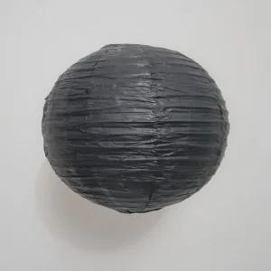 고품질 종이등 모빌장식 30cm 블랙 한지등갓 등만들기 일식등 (WCEF8E8)