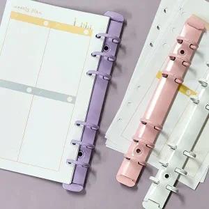 [브이와이][VCMP6AGM]제본링 컬러 바인더 A6 6공