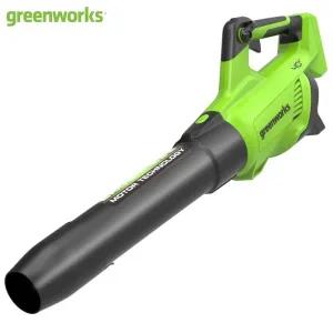 그린웍스 40V 충전 엑시얼 브로워 제설기 730CFM 대포 청소기 낙엽청소 송풍기 5.0Ah배터리 2팩 셋트