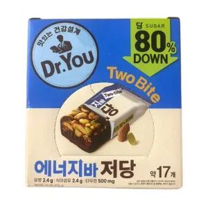 닥터유 저당 투바이트 에너지바 468g x 1개