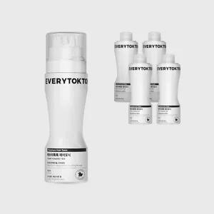 에브리톡톡 헤어토닉 200ml 본품1개+200ml 리필4개 8개월 관리세트 두피케어 엠자탈모