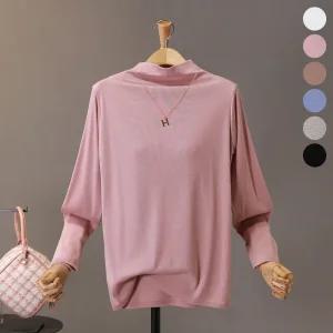 [모노시크] 코잉슨 루즈 6Color 하이넥 폴라 티셔츠_MNTG433