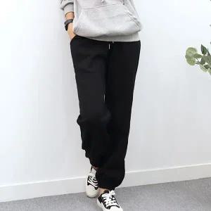 여성 도토리 뉴 기모 조거 팬츠 츄리닝 홈웨어 밴딩 운동복 면 트레이닝 바지