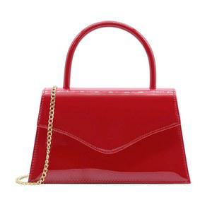 Milisente 여성용 이브닝 클러치백, 파티 웨딩용 광택 PU 레더 숄더 크로스 핸드백