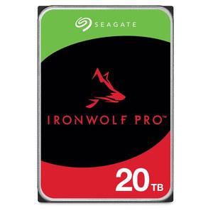 Seagate IronWolf Pro, 20TB, 엔터프라이즈 NAS 내장 HDD - CMR 3.5인치, SATA 6Gb/s, 7,200RPM, 256MB RAID 네트워크 연결 스토리지용 캐시(ST20000NT001)