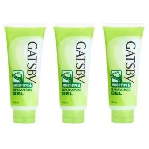 갸스비 쉐이빙 젤 모이스트 타입 205g x 3개 면도거품 면도젤 쉐이빙 남자 면도