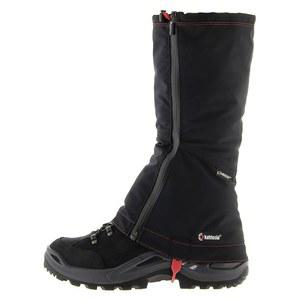 Kahtoola LEVAgaiter 톨 GTX 게이터, 방수 고어텍스 신발 및 부츠 보호, 등산, 진흙, 눈 얼음 속에서 오프 트레일 하이킹 - 블랙 스몰