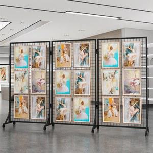 철제 파티션 네트망 스탠드 사무실 진열 진열대 휀스망 디스플레이 그물 전시회 메쉬 접이식