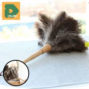 타조깃털먼지털이 고급형 가구 먼지흡착 책상 부드러운 털질 오염제거 유연한 먼지포집 창틀 세밀한 선반