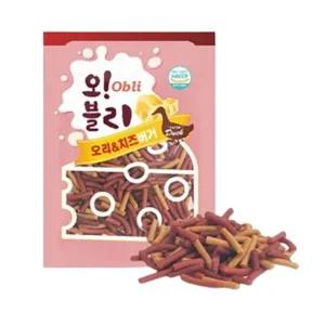 오블리 강아지간식 애견 영양 간식 오리치즈버거 100g