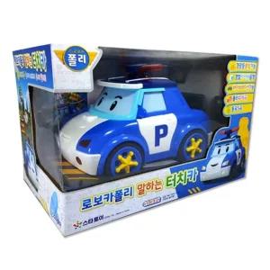 터치 말하는 로보카폴리 자동차 운전놀이 미니카 3세 이모선물 이동수단 4세 슈팅카