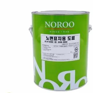 주차선 도색용 노란색 페인트 4L 차선 마킹 도로표시용 (WFKM51R)