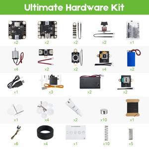 밤부랩 사이버브릭 원격 제어 하드웨어 세트 레이싱 로봇 DIY 조립 장난감 메이커 트레저 3D 프린팅 모델