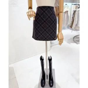 [NS홈쇼핑]모직 체크 미니스커트(GTBSK002B)[35575257]